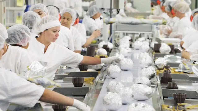 auxiliar de produção - fábrica de chocolate auxiliar de produção - fábrica de chocolate