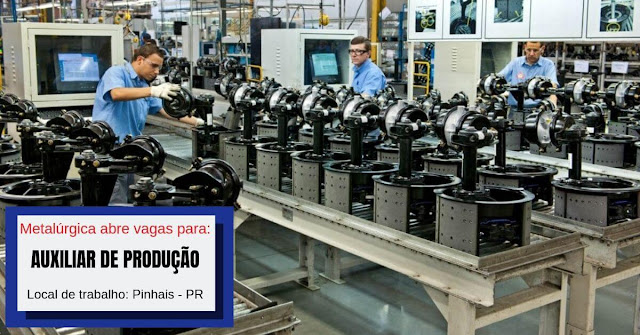 auxiliar de produção auxiliar de produção