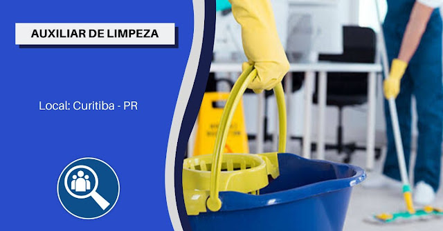 auxiliar de limpeza auxiliar de limpeza em curitiba