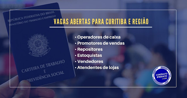vagas abertas em curitiba urgente vagas abertas em curitiba urgente