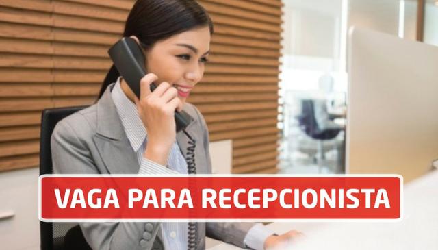 vaga de recepcionista - curitiba vaga de recepcionista - curitiba