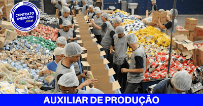 auxiliar de produção em campo largo cadastrar cv