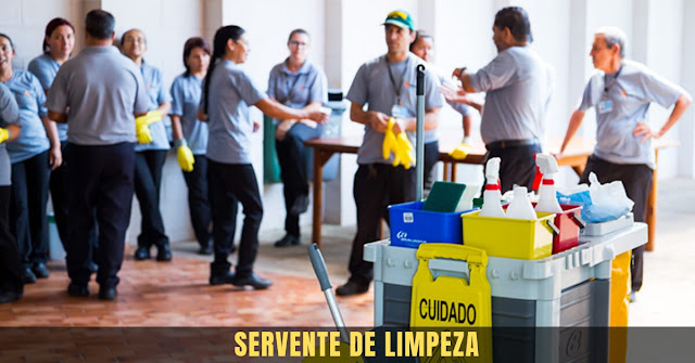 servente de limpeza - cic servente de limpeza - cic