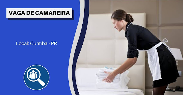 camareira vaga de camareira em curitiba