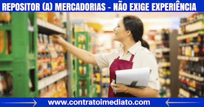 repositor de mercadorias repositor de mercadorias