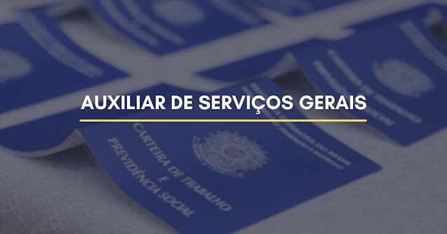 auxiliar serviços gerais auxiliar serviços gerais