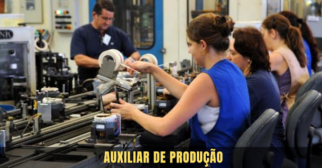 auxiliar de produção - campo largo auxiliar de produção - campo largo