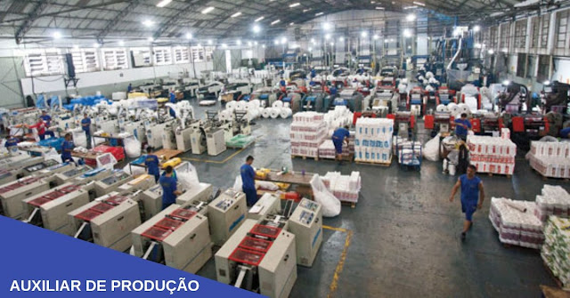 auxiliar de produção auxiliar de produção