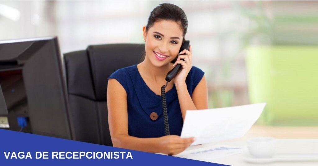 Vaga de Recepcionista em Curitiba – 24.05.2019