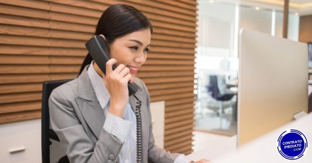 Vaga de Recepcionista em Curitiba – PR