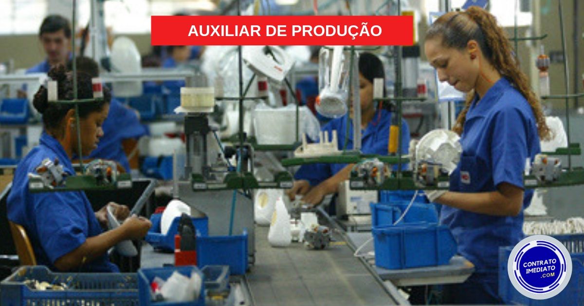 15 Vagas para Auxiliar de Produção