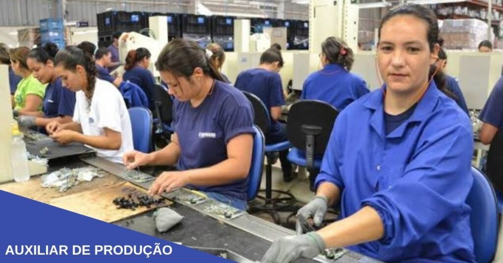 Urgente! Vagas para Auxiliar de Produção