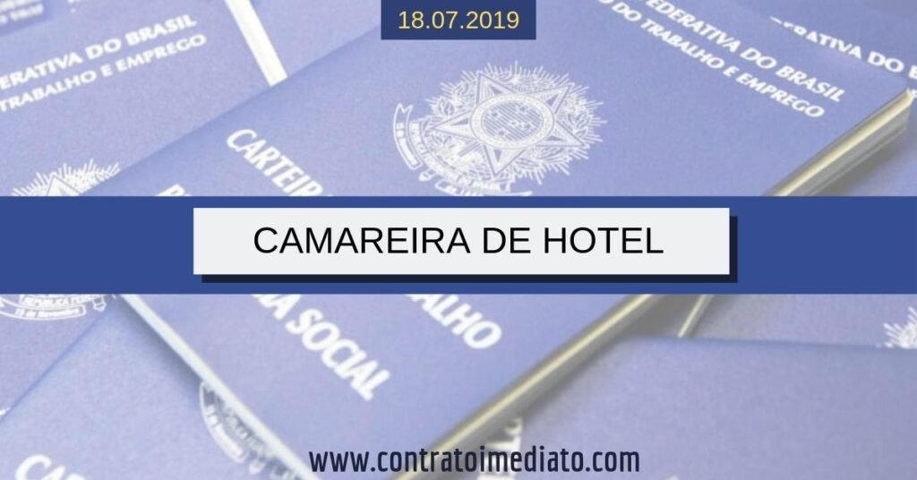 Camareira de Hotel – Centro de Curitiba