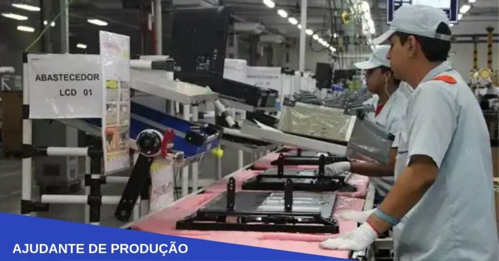 Vaga de Ajudante de Produção – 05.08.2019