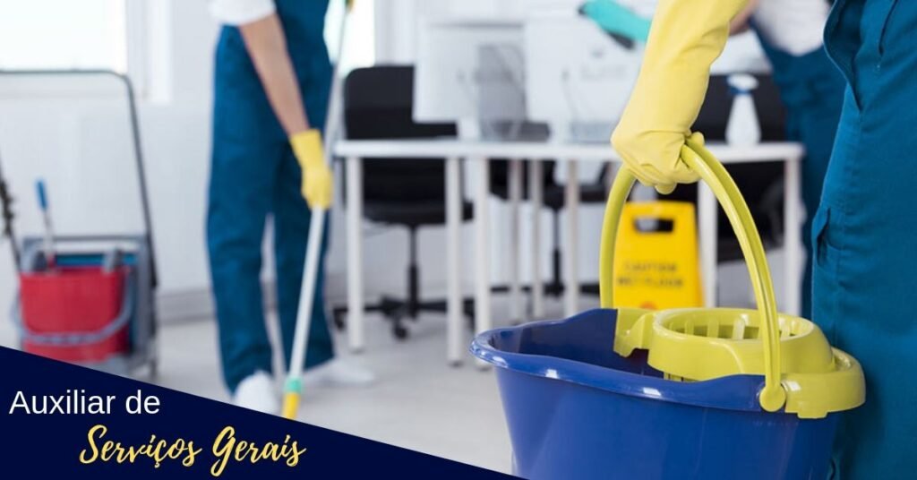 Vaga de Auxiliar de Serviços Gerais – 40H