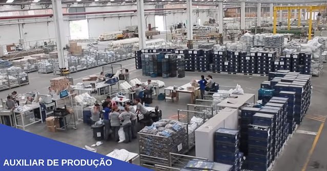 10 Vagas para Auxiliar de Produção – R$ 1.419,00