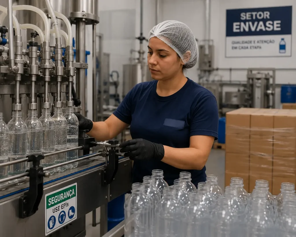 auxiliar de produção setor envase